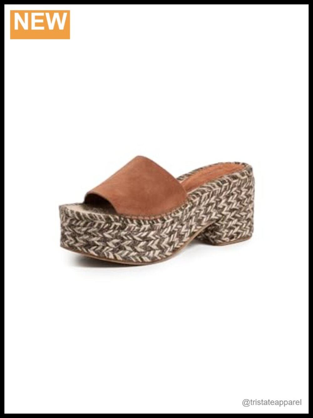 Suede Platform Espadrille Sandals